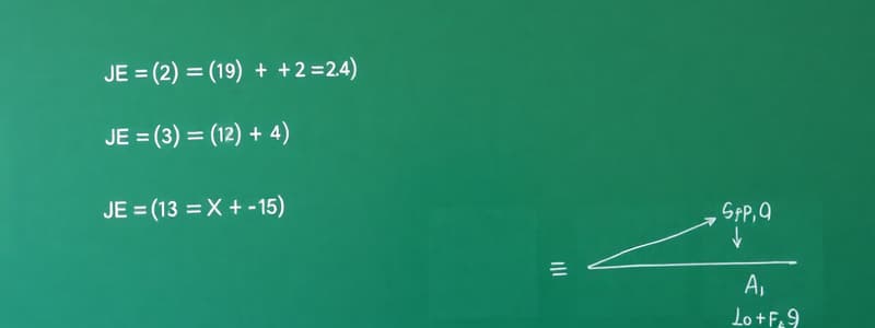 Matemáticas Fundamentales: Orden y Ecuaciones