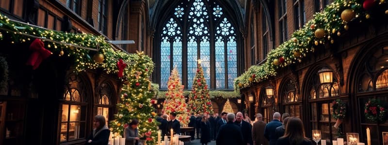 Christmas at Hogwarts - Chapter Overview