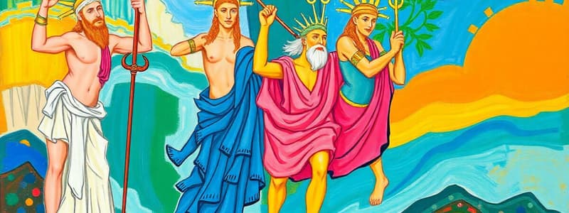 A Level Greek Religion: The Olympian Gods