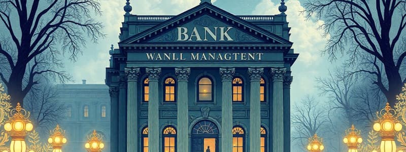 Introduction to Banking (MGMT1022)