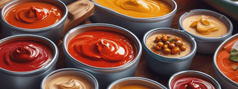 Sauce Making Basics Quiz