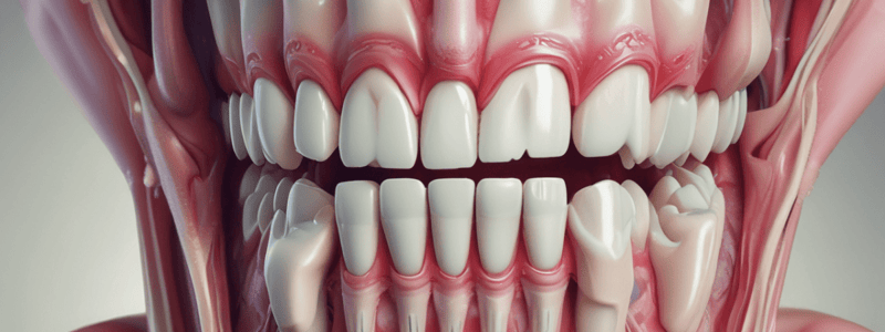 Age Changes in Oral Cavity