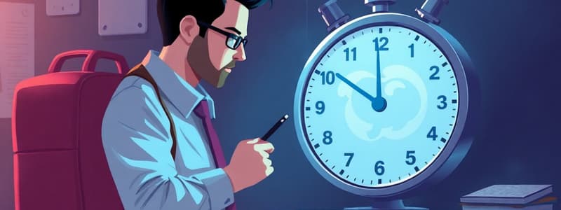 Employee Timekeeping Records Quiz