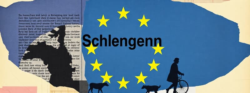 Schengen Area: Right to Cross Borders