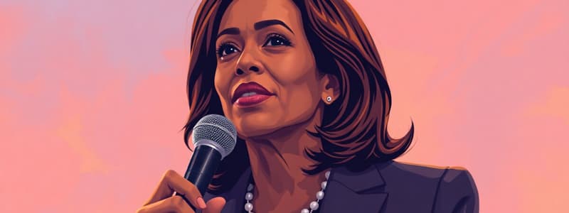 Kamala Harris Campaign Analysis