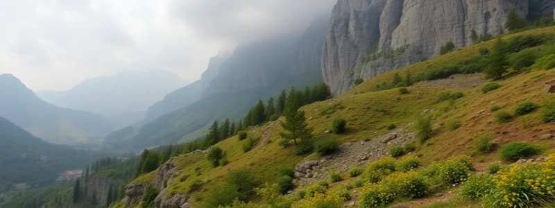 Invloed van de mens op het landschap