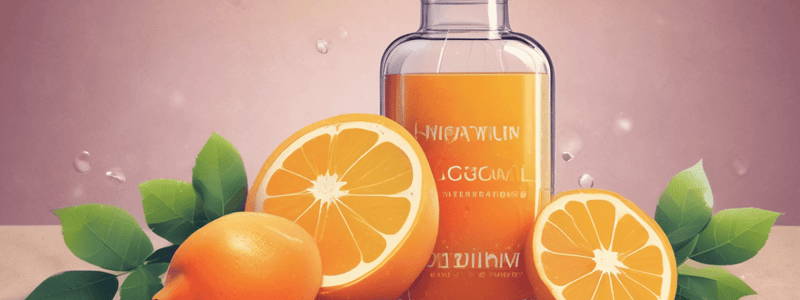 Vitamin C: Functions and Deficiency