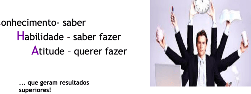 Competência: habilidade, saber como fazer, Atitude(querer fazer)