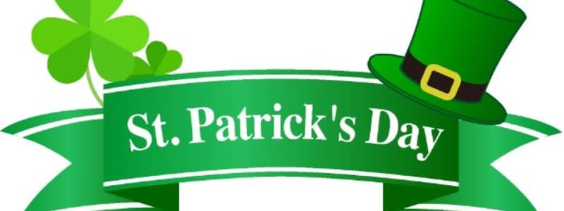 History and Symbols of St. Patrick's Day Quiz