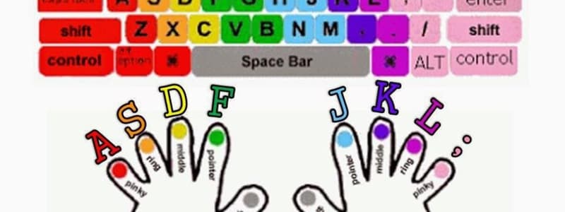 Parts of the Keyboard Quiz