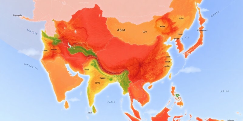 Geography and Demographics of Asia