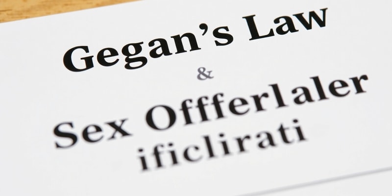 Megan's Law: Key Features and Implementation