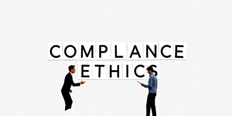 Ethics in Business Compliance