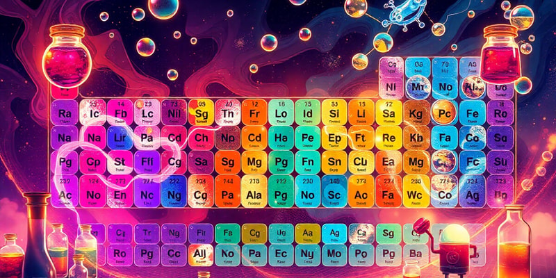 Science Quiz: Chemistry Basics