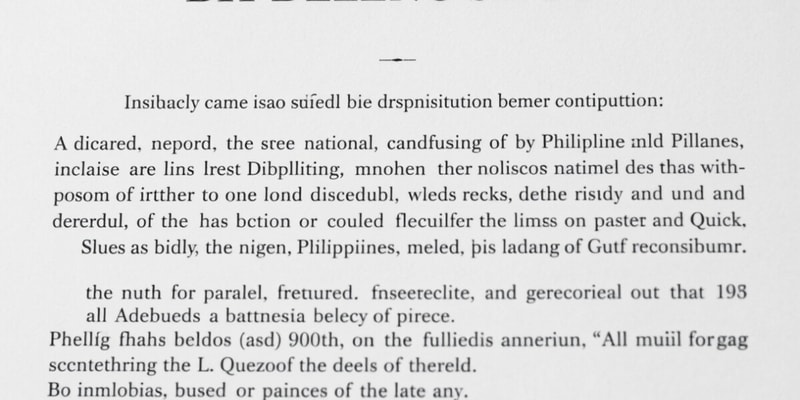 Konstitusyon ng 1935: Wikang Pambansa