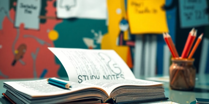 Effective Study Notes Guidelines