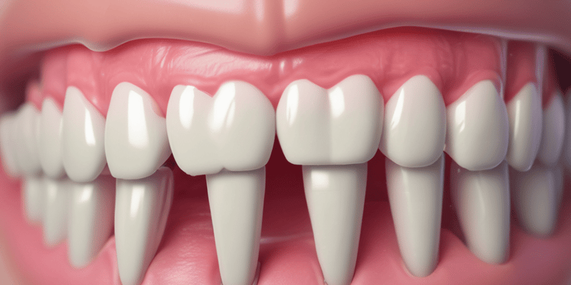 Periodontology Treatment Modalities Quiz