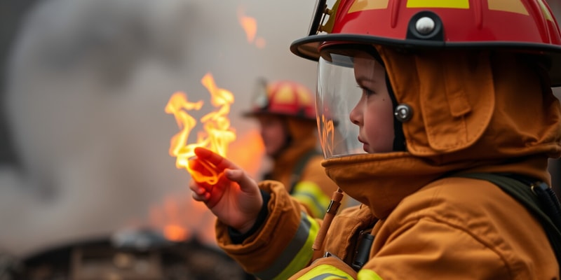 Courage to be Safe: Fire Hero Flashcards