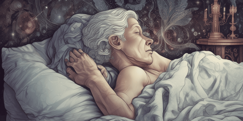 Dementia and Sleep Disturbance