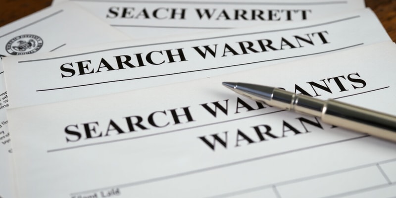 Legal Aspects of Money and Search Warrants