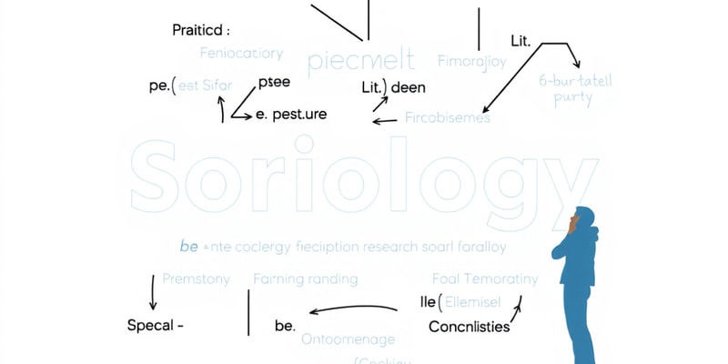 Sociology Intro Chapter 1 Flashcards