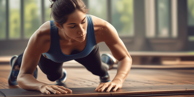 Plank Exercise Benefits and Techniques Quiz