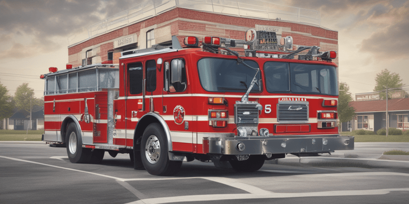 Romeoville Fire Department Manual 318 Category 300: Organizational Structure Policy Quiz