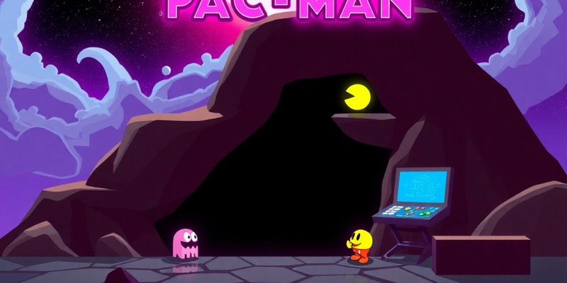 Groß- und Kleinschreibung in Pac-Man