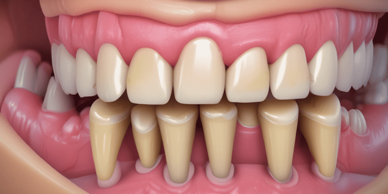 Aging Effects on Periodontium and Progression