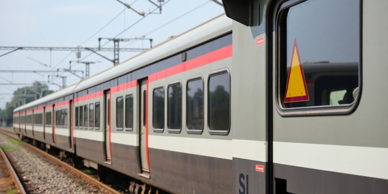 Passenger Train Marshalling Principles