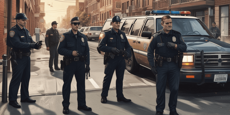 Law Enforcement Unit 1: Investigative Sequence