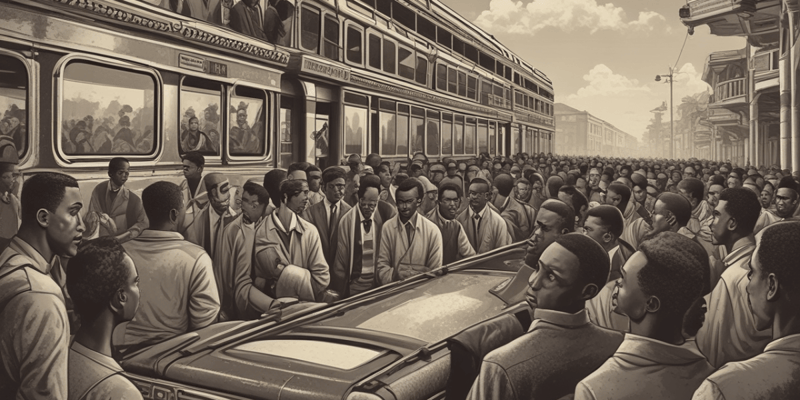The Freedom Riders Movement in 1961