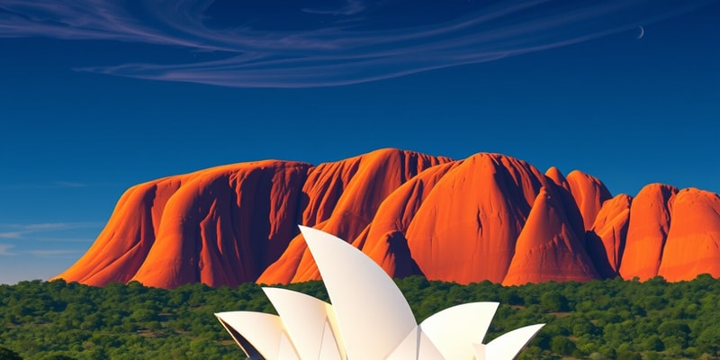 Australia's Major Landmarks and Heritage Sites