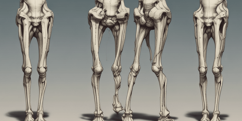 Anatomie de l'Os Femur