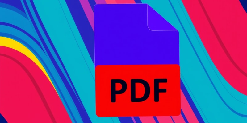 PDF File Structure Analysis