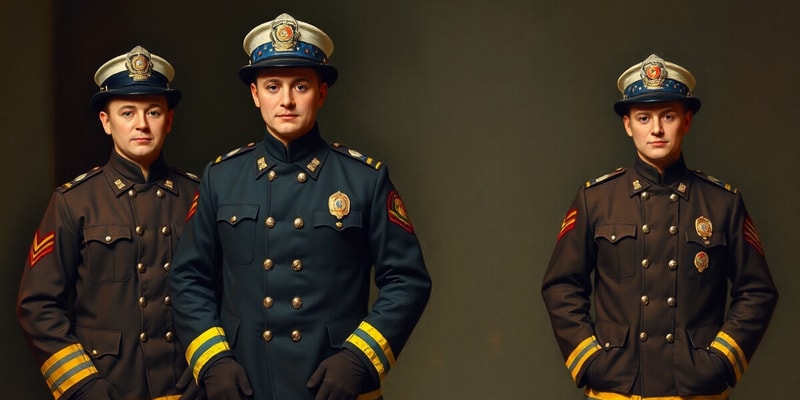 Fire Department Uniform Regulations