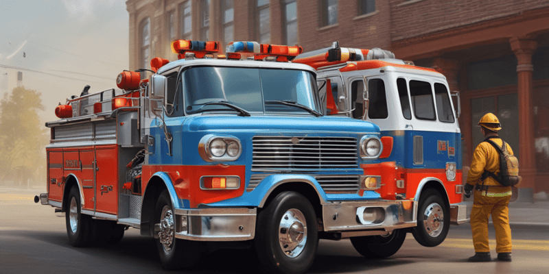 St. John's Fire District Apparatus Malfunction