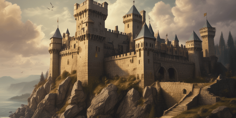 Medieval Castle Architecture and Siege Warfare