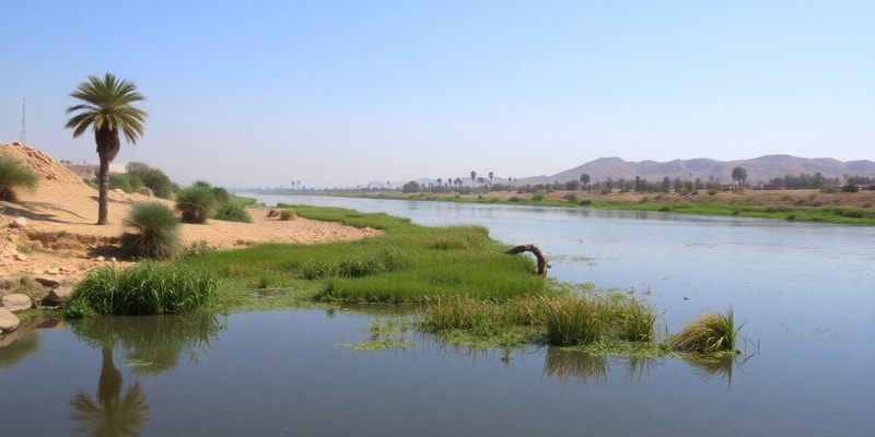 Nil und Landwirtschaft im alten Ägypten