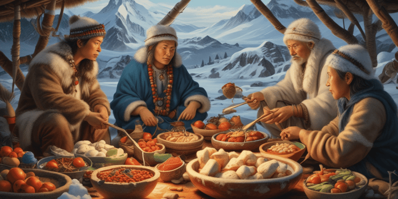 Comparing Food Sources of Inuit and Yanomano People