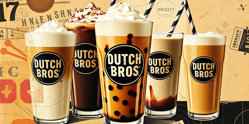 Dutch Bros Blended Drinks Flashcards