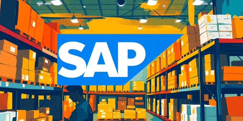 SAP Warehouse Management Overview