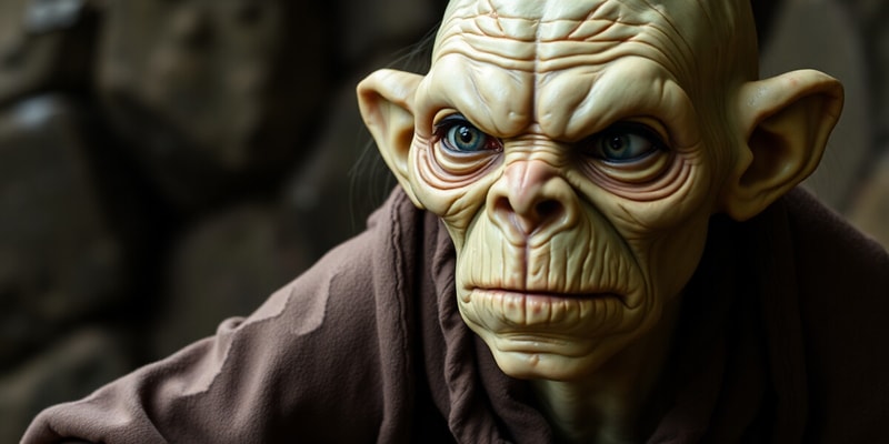 The Hobbit - Gollum's Character