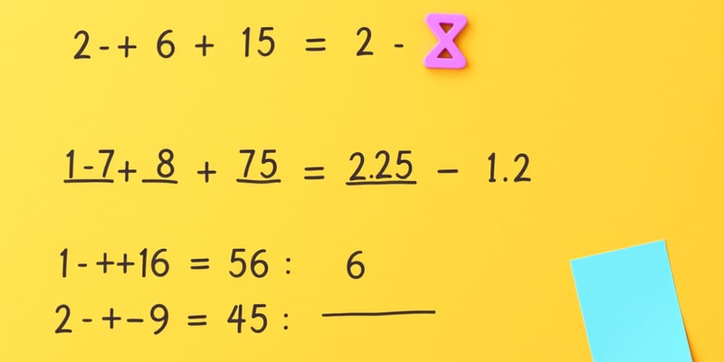 Grade 5 Math Exercise 1-1