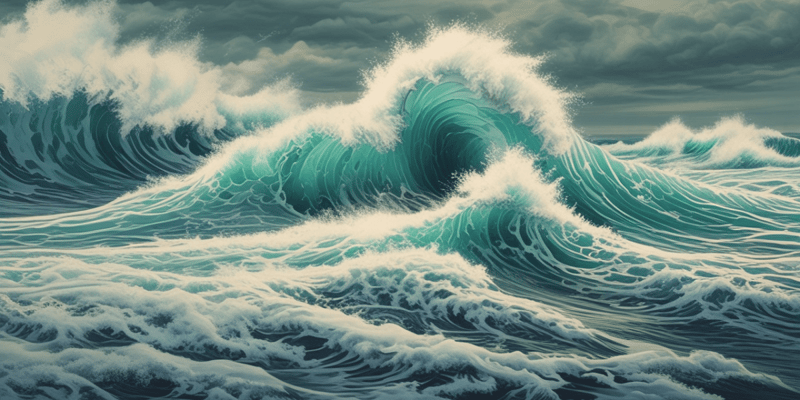 Ocean Waves: Swells and Rogue Waves