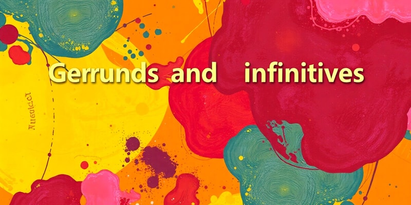 Gerunds vs. Infinitives Quiz