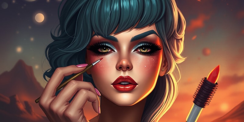 Milady Chapter 24 - Facial Makeup Flashcards