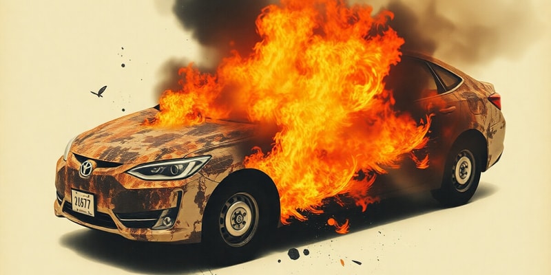 Battery and Electric Vehicle Fire Safety