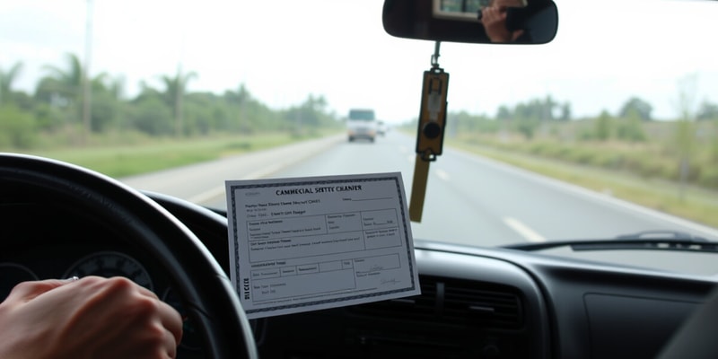 SC CDL Permit Practice Flashcards