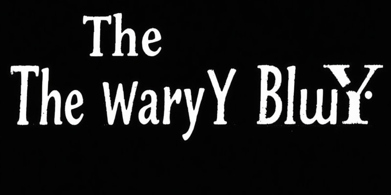 The Weary Blues Analysis